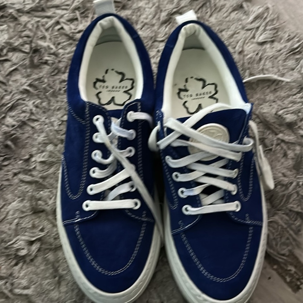 Ted Baker Navy Blue Men's Sneakers
